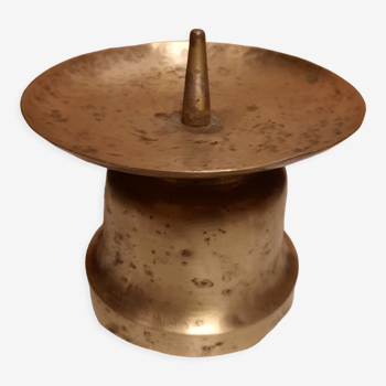 Brass candle pique