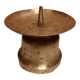 Brass candle pique