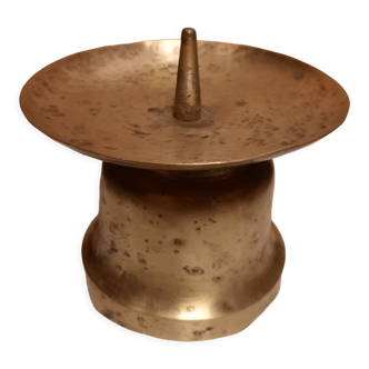 Brass candle pique