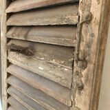 Pair of high louvers