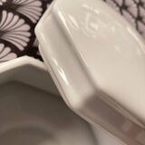 Octagonal Limoges porcelain box