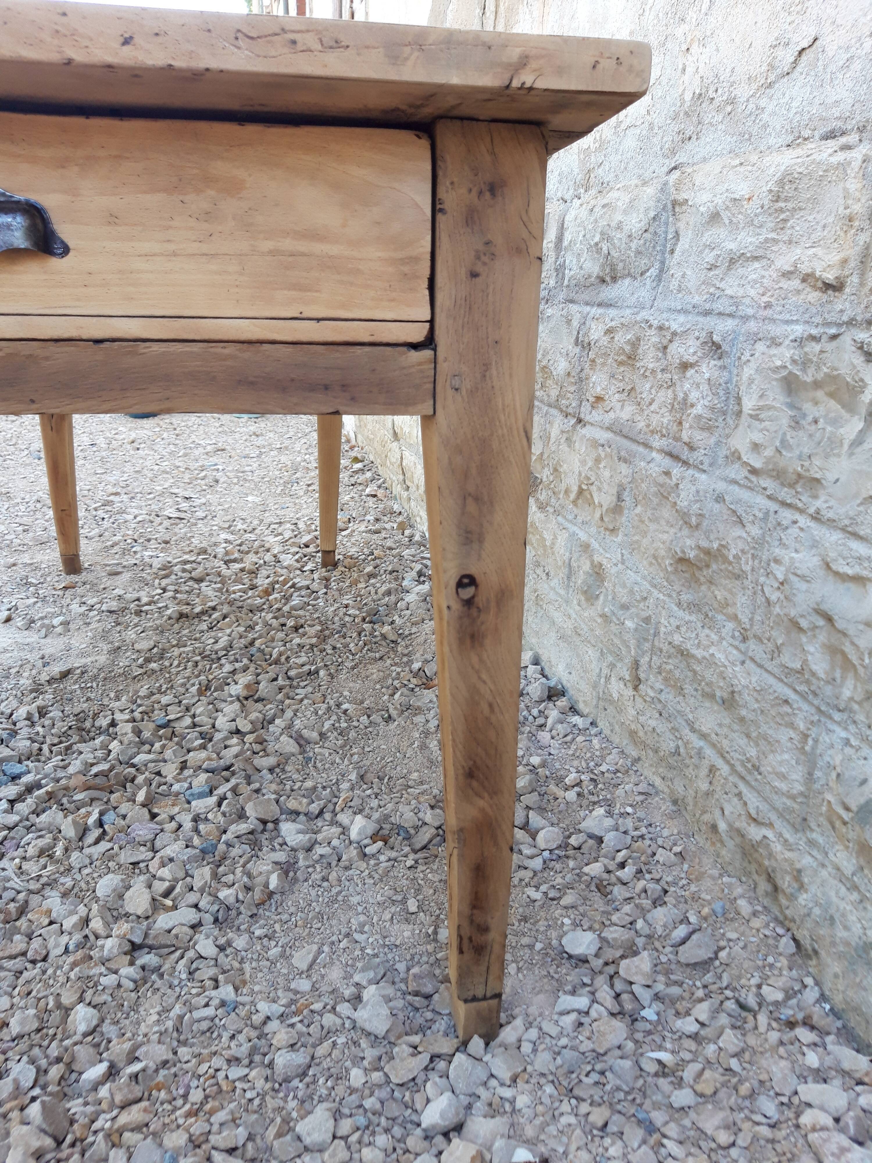 Firm table bressane brut XIXth