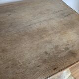 Oak farmhouse table - 1 drawer