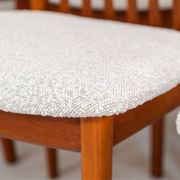 Set of 10 dining chairs by Kai Kristiansen for Schou Andersen (Denmark