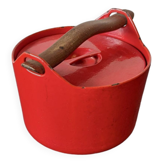 Cast iron saucepan by Timo Sarpaneva for Rosenlew (Finland)