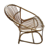 Rattan armchair