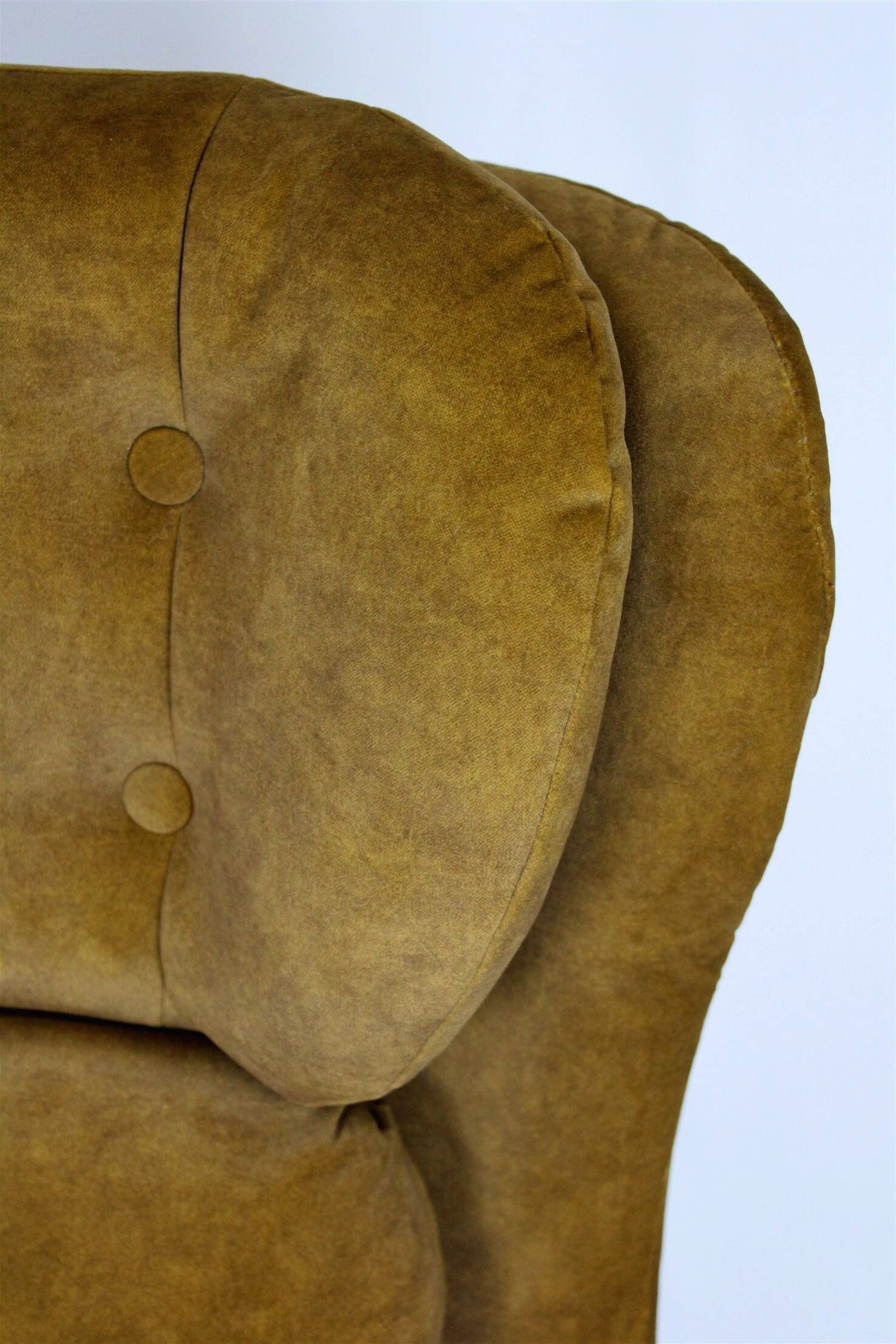 Restored Swivel Lounge Chair from Up Zavody, Czechia, 1970s