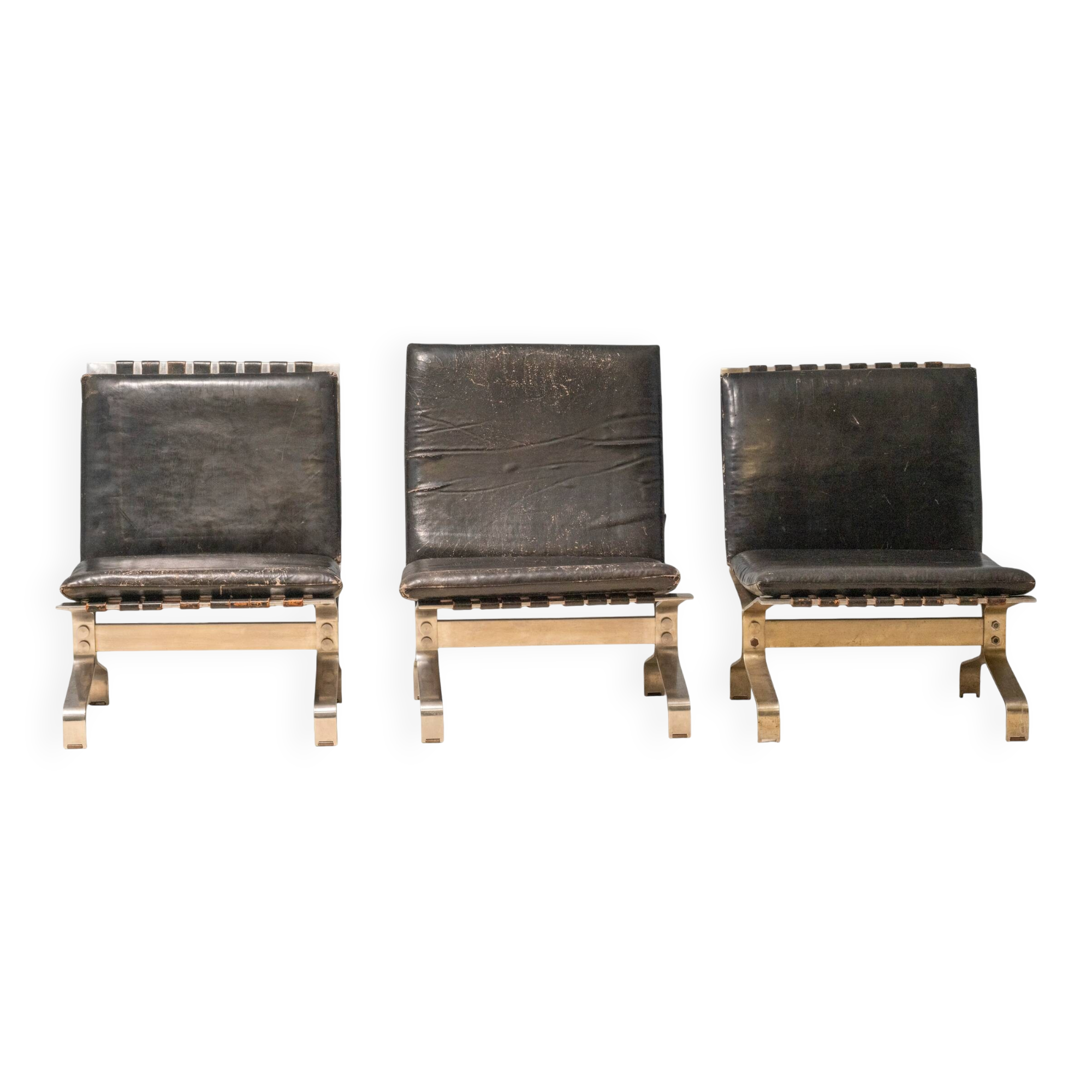 Set of Rolling Chairs, Zbyněk Hřivnáč, 1963, Czechoslovakia