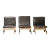 Ensemble de chaises à roulettes, Zbyněk Hřivnáč, 1963, Tchécoslovaquie