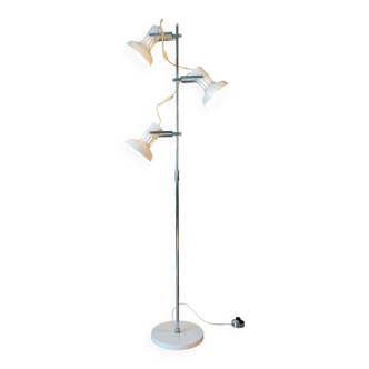 Floor lamp with 3 white adjustable spots, 1970-80