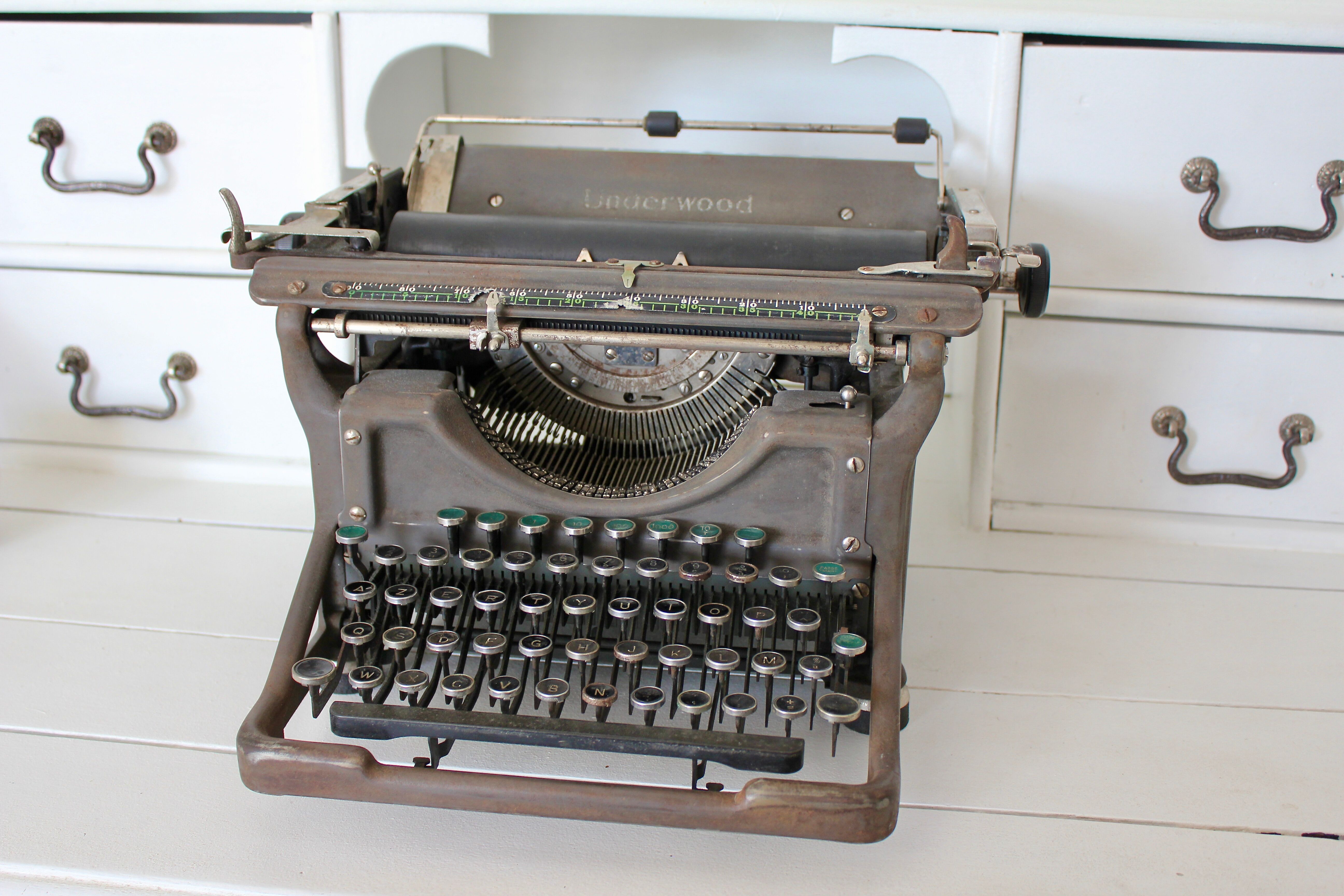 Underwood typewriter