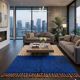 Natural wool rug handwoven 2.5/3.5 m