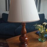 Wooden table lamp