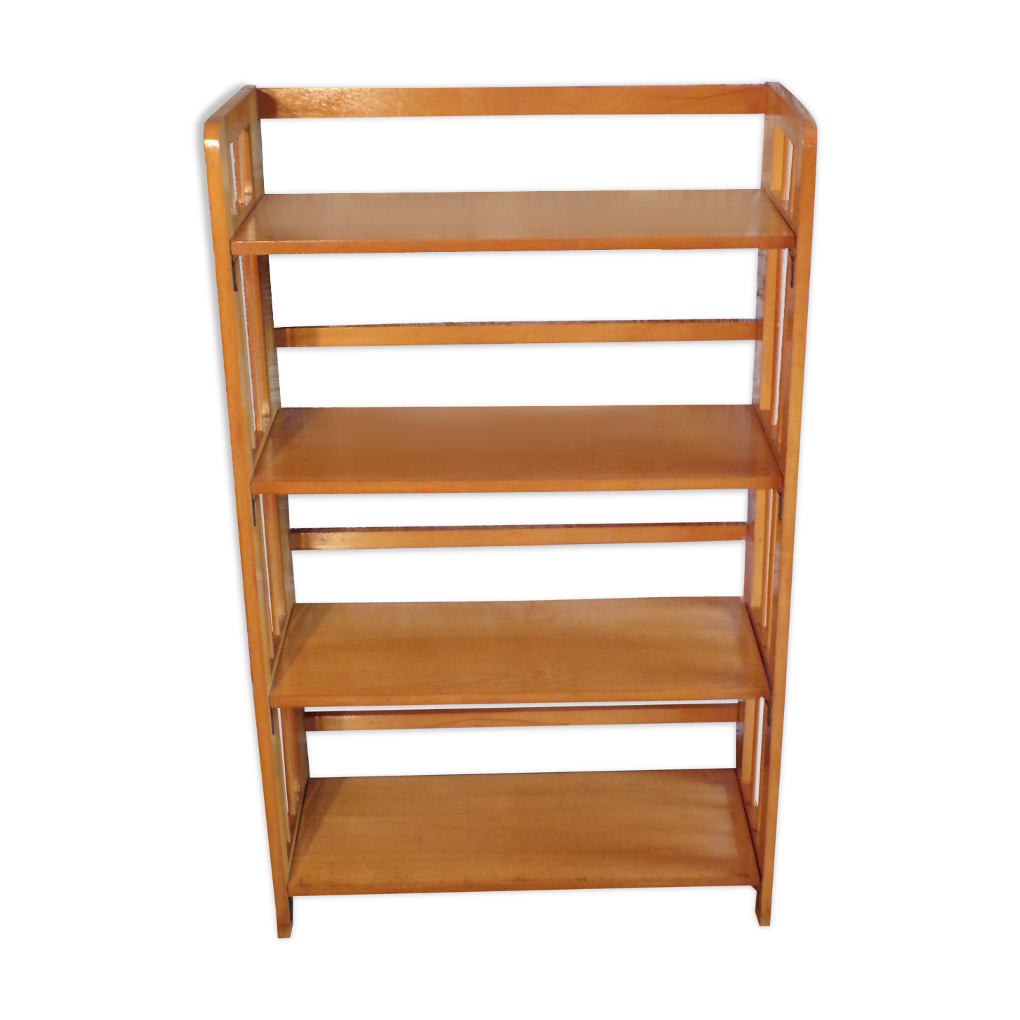 Bookseller's folding shelf