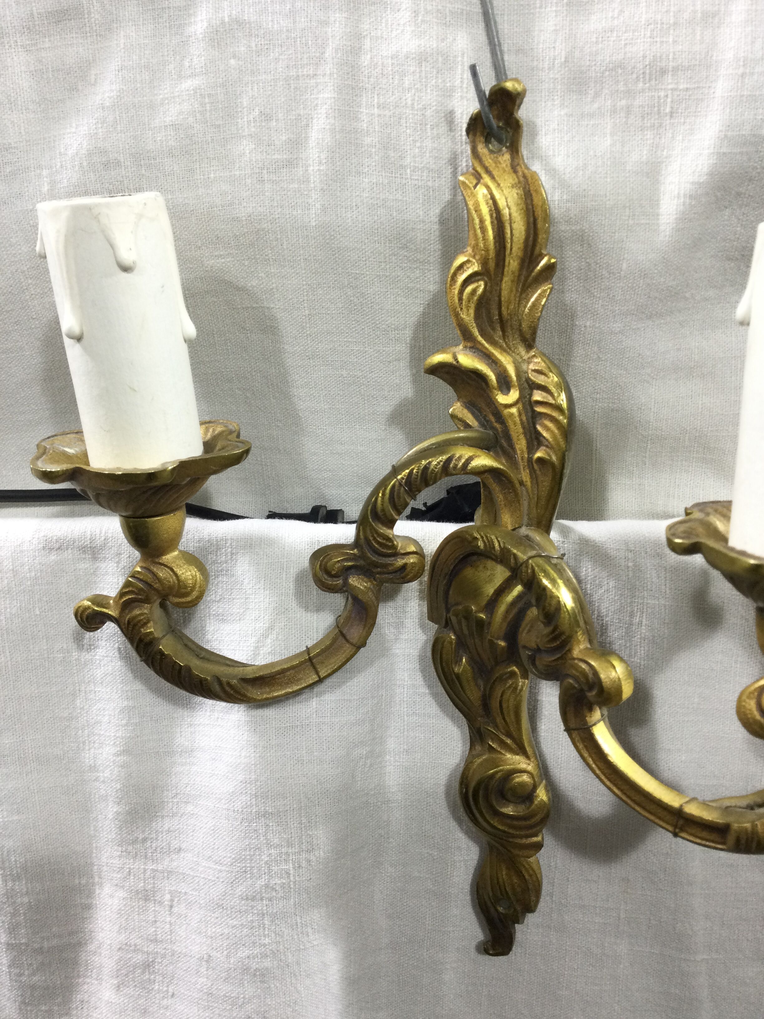 Louis XV bronze sconce