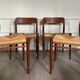 Set de 4 chaises Niels Otto Møller 1960
