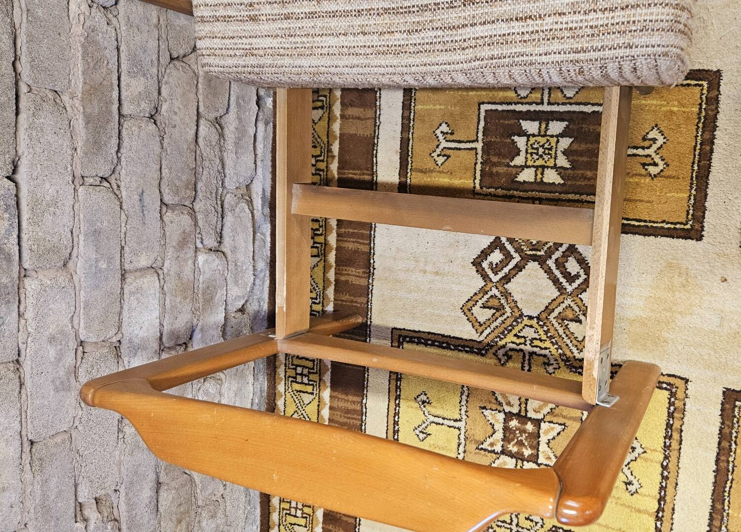 Vintage 1960s Scandinavian daybed sofa