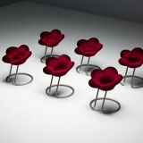 Tabourets Fleur Soshun par Masanori Umeda pour Edra, Italie, 1990s