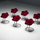 Tabourets Fleur Soshun par Masanori Umeda pour Edra, Italie, 1990s