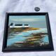 Tableau huile marine