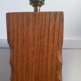 Wooden lamp foot
