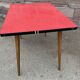 Table basse cocktail formica vintage 1960