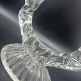 Vintage glass candle holder