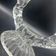 Bougeoir verre vintage