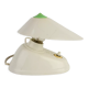 Lampe de table ou murale en bakélite blanche du milieu du siècle, années 1960