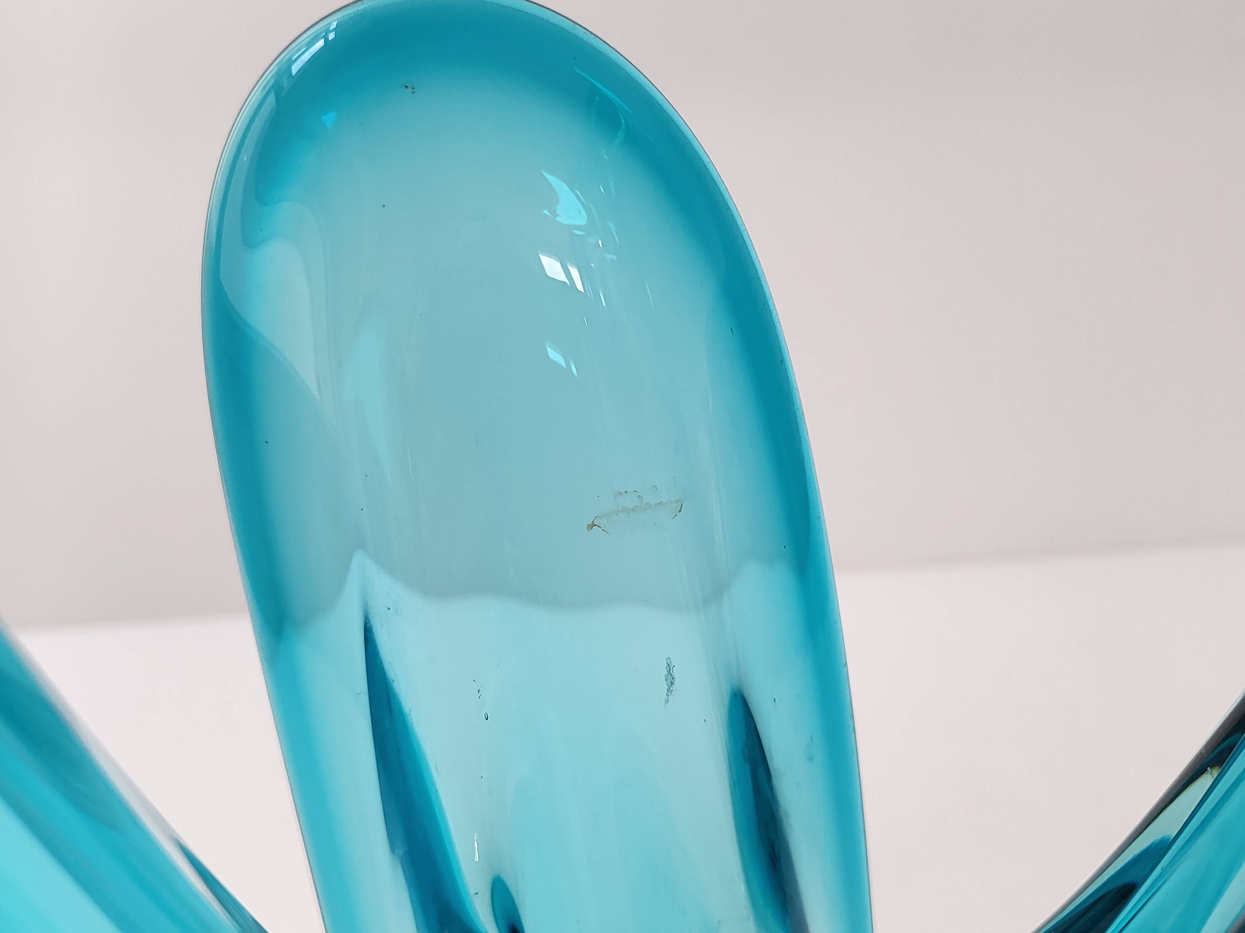 Vintage Murano glass vase 1960