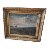 Painting gustave brion 1824/1877