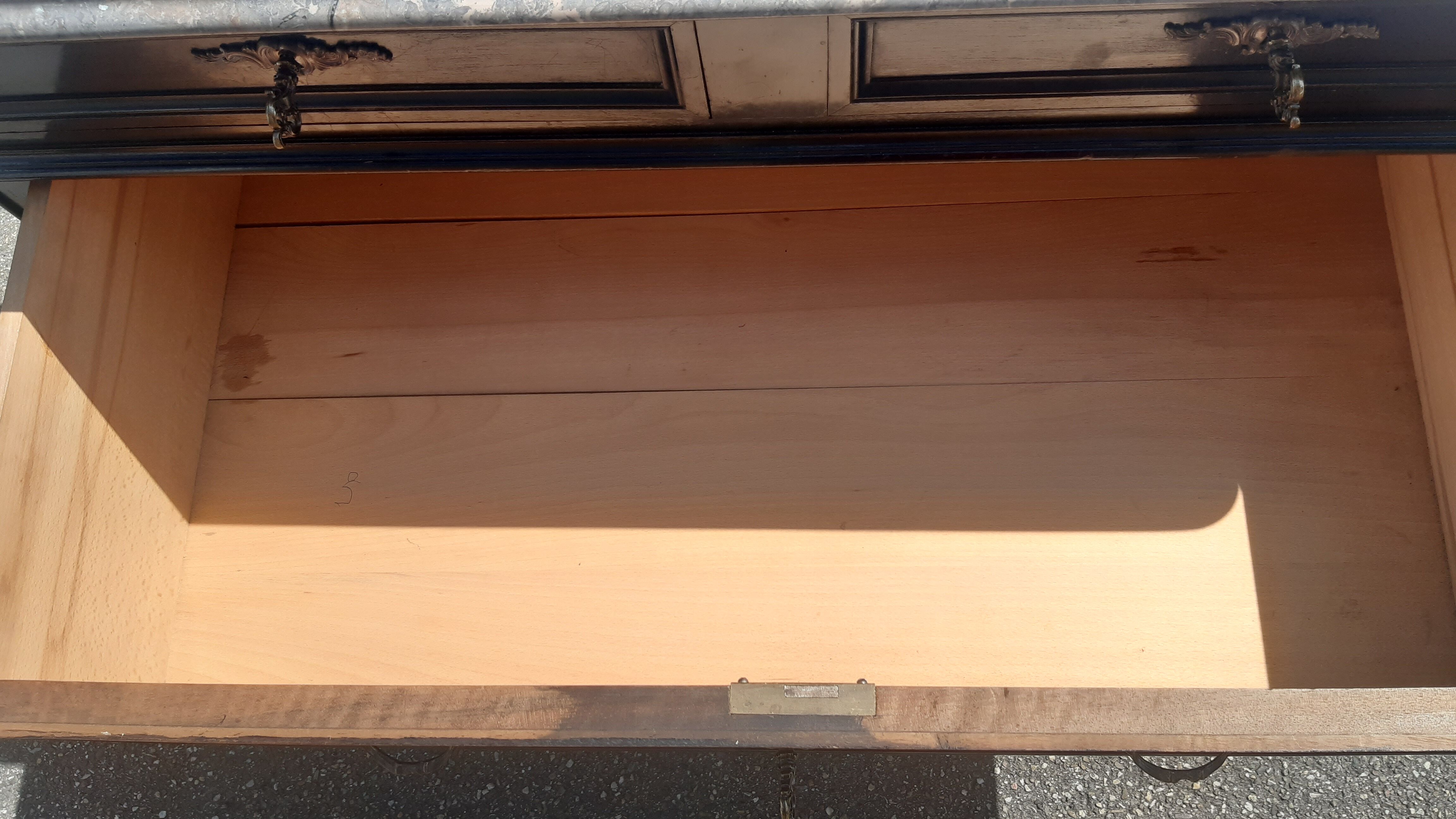 Commode marbre début XXème