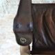 Chair called Safari wooden and leather, 1950s