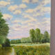 Summer landscape, oil on canvas signed André Lagarde 2005