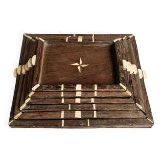 6 Indian trays