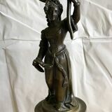 Louis Philippe bronze lamp