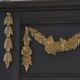 1930s Art Deco solid oak and beveled glass mirror