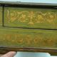 Marquetry jewellery box with foliage decoration
