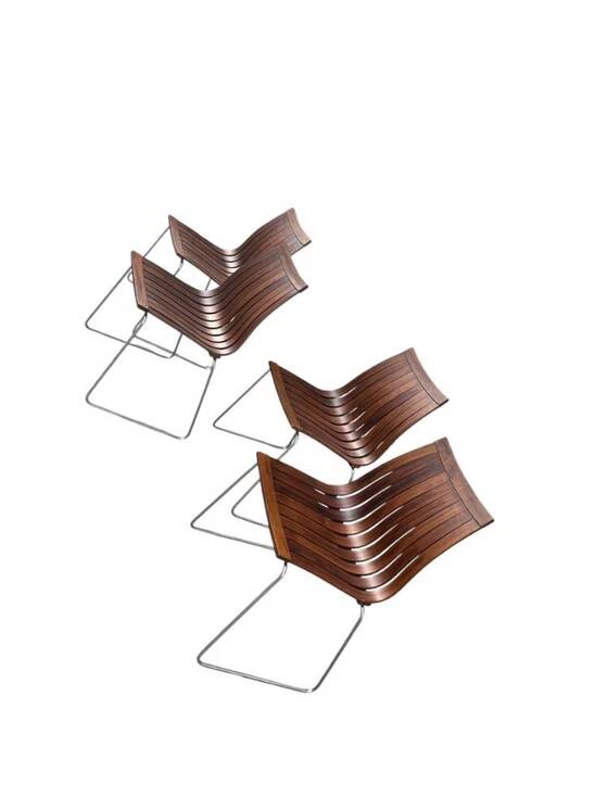 Ensemble de repas Tønnestav par Kjell Richardsen pour Tynes Møbelfabrikk, Norvège, années 1960