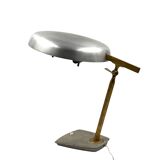 Oscar Torlasco, brass desk / table lamp, Prod. Lumi, circa 1960s