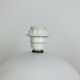 White and red ceramic ball lamp, 1980s