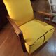 fauteuil bas vintage des années 1940