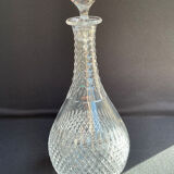 Carafe - art deco - blown and cut crystal