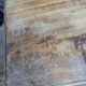 Small renovated antique table