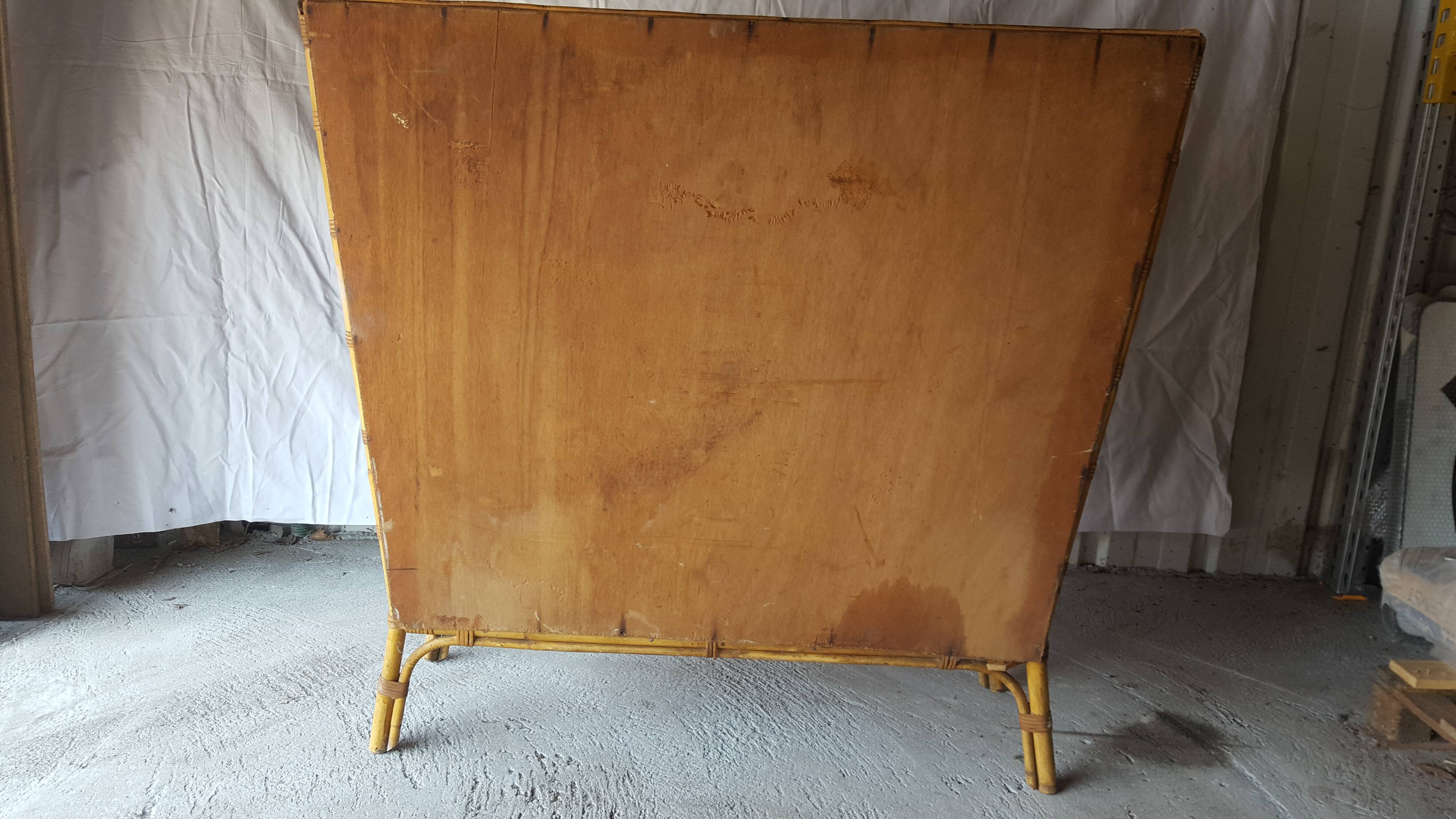 Buffet wicker years 60