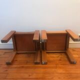 Pair of bedsides Regain elm