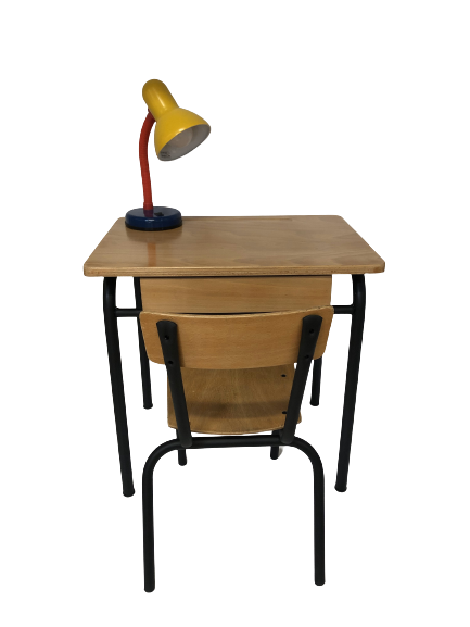 Vintage school desk