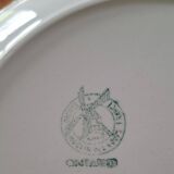 Lot 10 assiettes plates Ontario