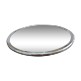 40s 50s chrome brass mirror tray