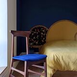 Pair of Italian teak chairs